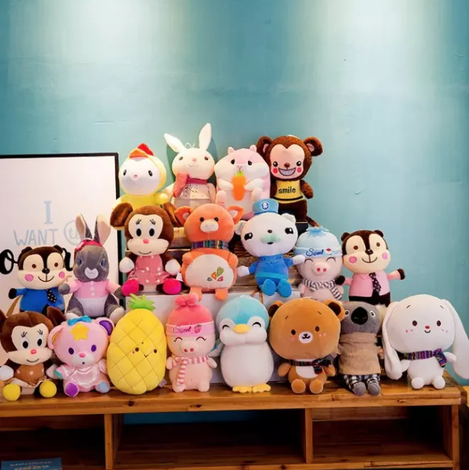 Crane Machine Plush Toys For Claw Machine,Claw Machine Plush Toys,Soft