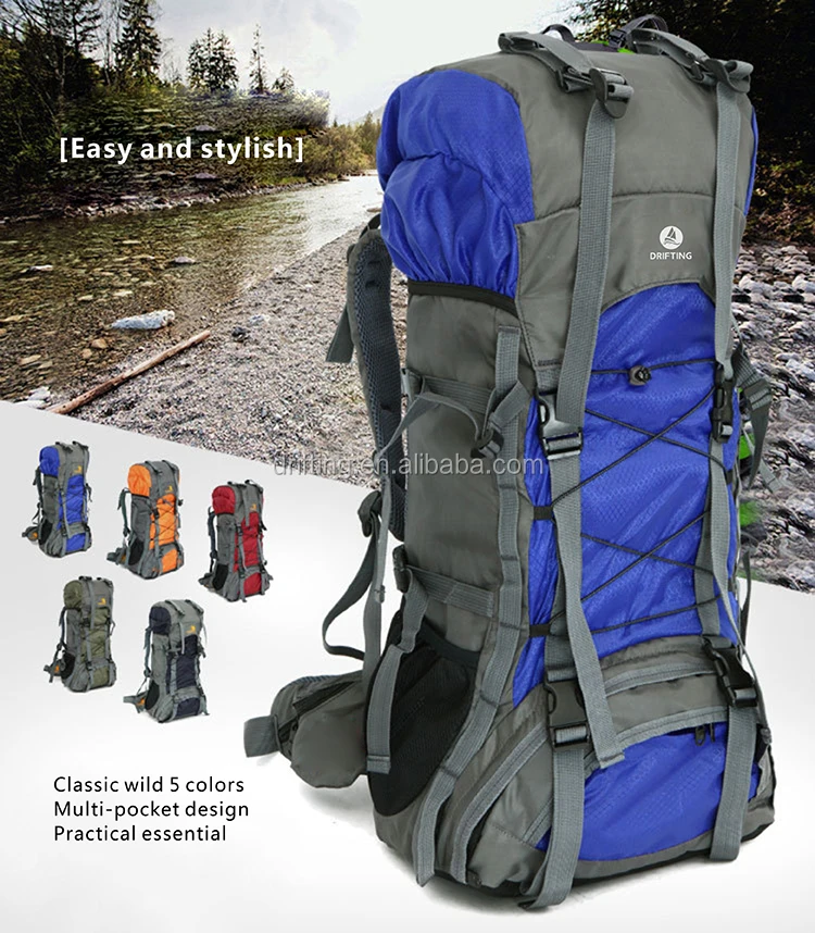 Ultralight High Quality Canvas Camping Backpack Outdoor Hiking Backpack