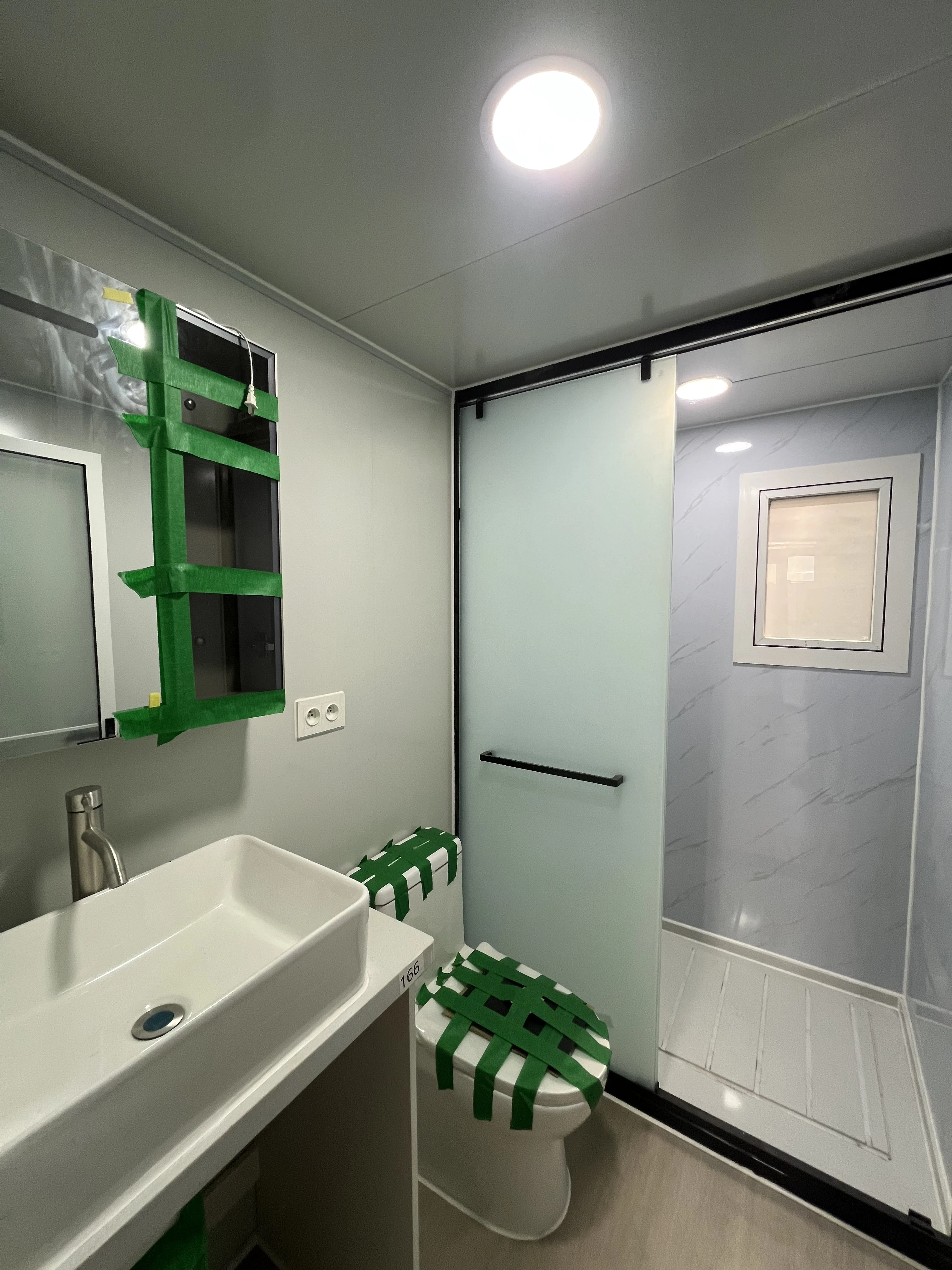 product custom sized luxury villa residential container stainless steel expandable prefabricated container house-7