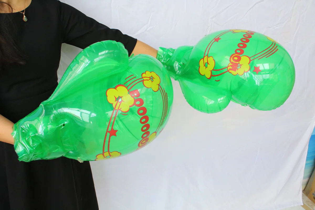 Factory Custom Pvc Inflatable Boxing Punching Gloves Inflatable Mega