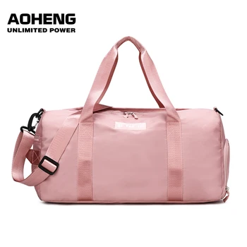 duffle bag with separate shoe compartment