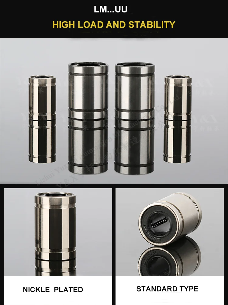 High Precision 40mm Bearing Linear Shaft Bearing Lm40uu Buy 40mm Bearing,Bearing Linear,Lm40uu