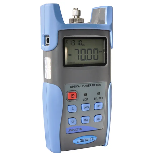 FC/SC/ ST USB JW3216 Optic Cable Tester Handheld Optical Power Meter manufacturing