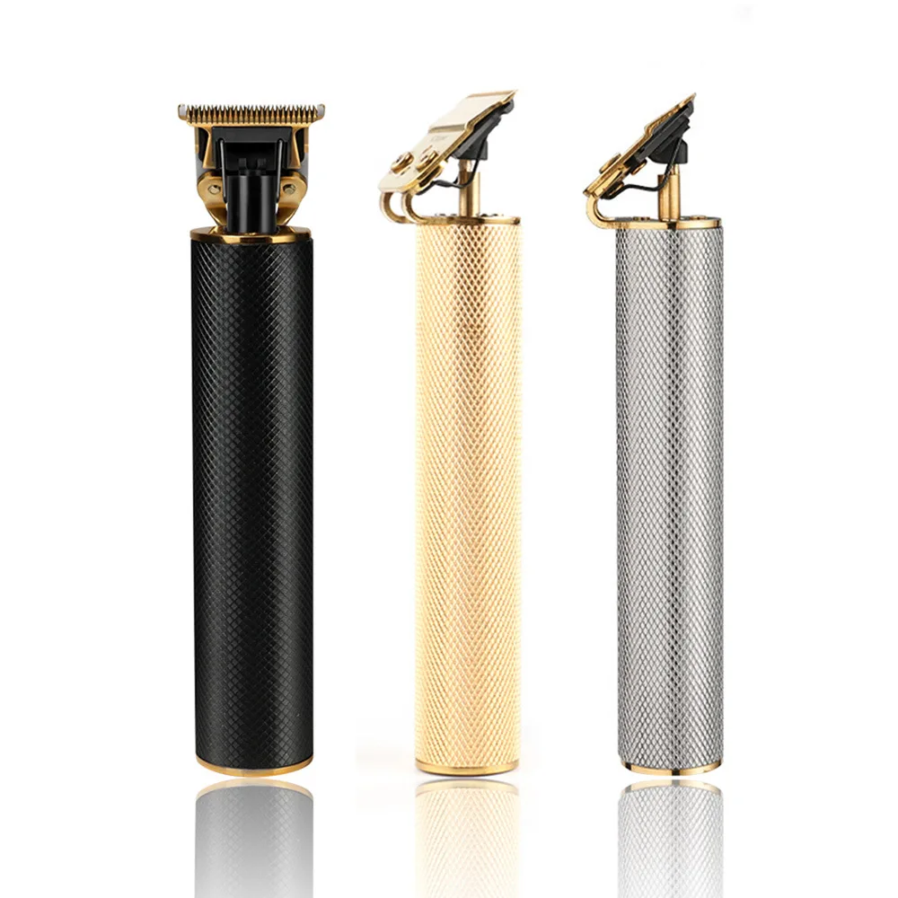 
Professional Cordless Outliner Hair Trimmer, 0mm Baldheaded T-Blade Hair Clipper for Men Zero Gapped Detail Beard Shaver 