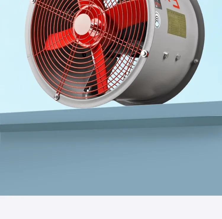 Powerful Explosion-proof Industrial Fan, 380V/220V, 16A - detail 4