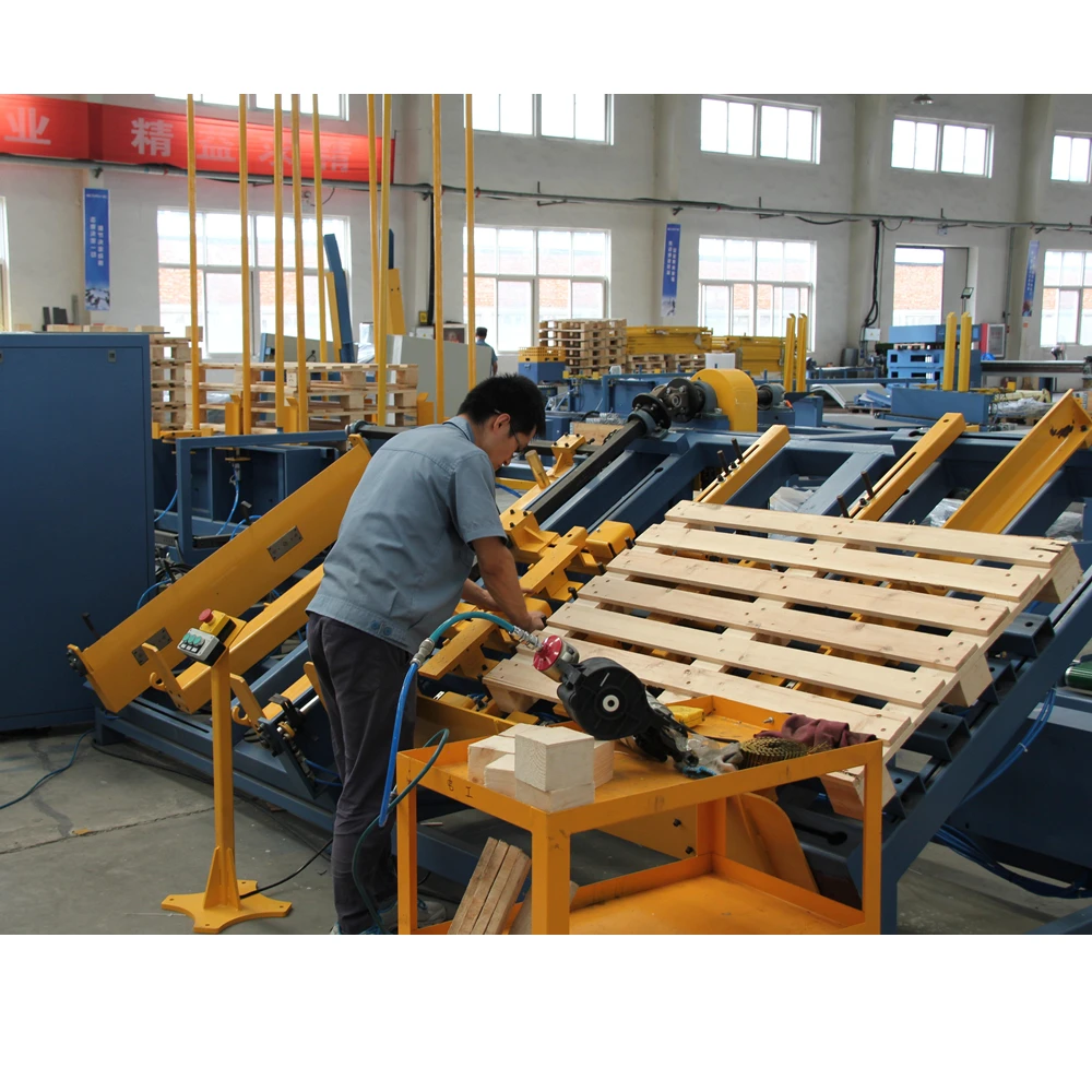 Manual Automatic Pallet Nailer Machine For Wood Block Pallets Buy