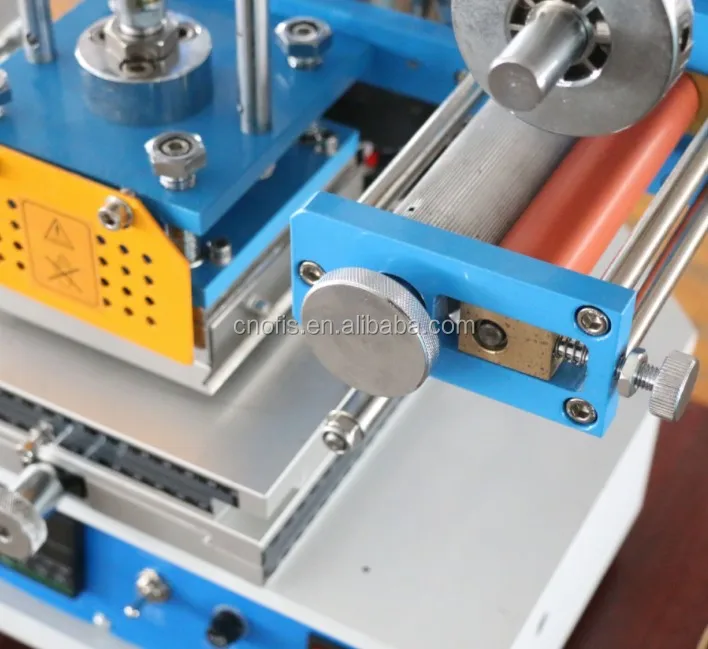 Hot Foil Stamping Machine Leather/Metal/Card/Fabrics/Plastic Heat Press Type Motor Core Component Plate Print