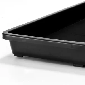 A-ONE Heavy Duty Eco-friendly Hydroponic Seed Tray Microgreens Rice Garden PP Plastic 1-3L Capacity Rectangular Nursery Trays details