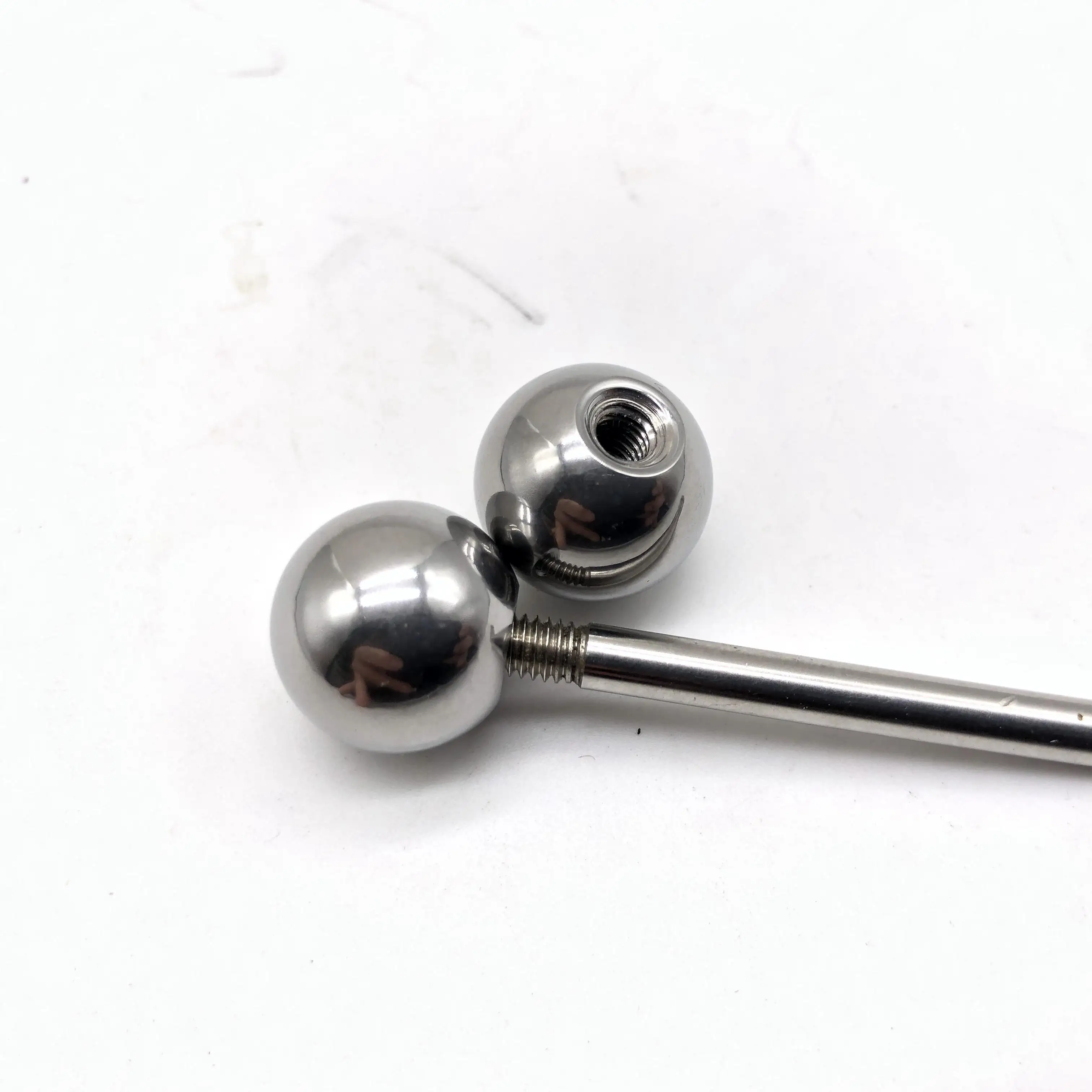 High Quality Solid Stainless Steel Ball With Thread Hole Buy High