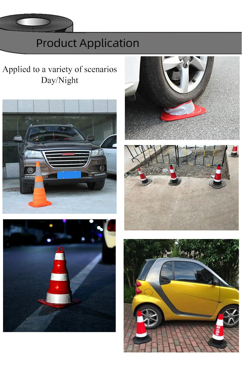 Reflective safety cone3