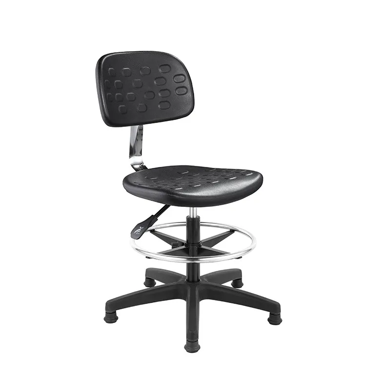 Laboratory Chairs Computer Lab For Schools Swivel Saddle Seat Shape Laboratory Stool Metal