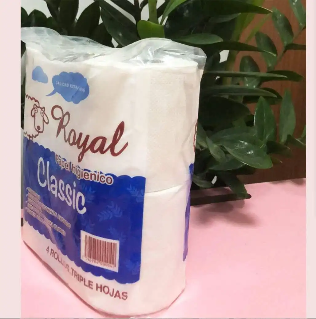 Wholesale Multilayer Soft Recycled Colored Biodegradable Tissu Toilet Paper for Hotel