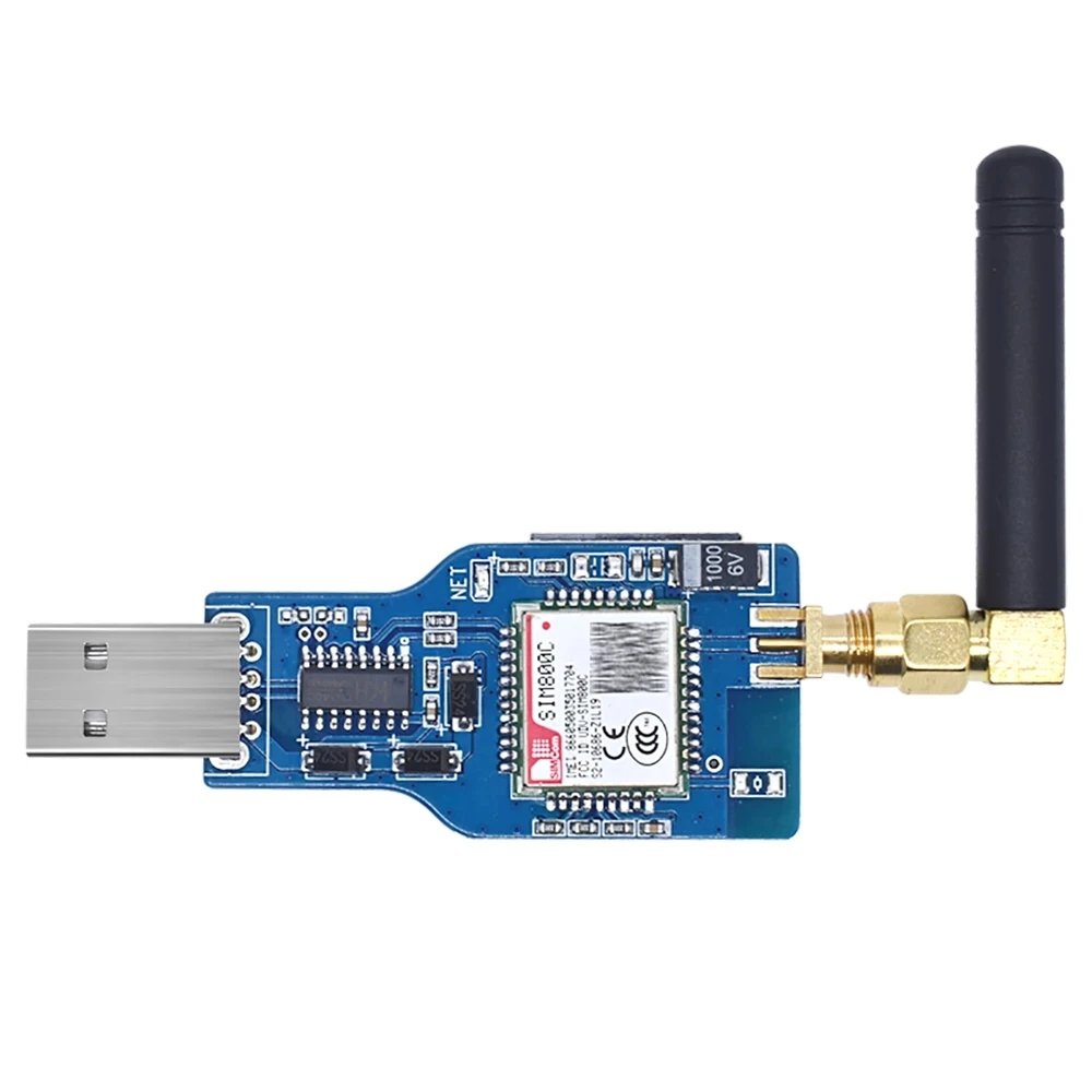USB to GSM Module Quad-band GSM GPRS SIM800C SIM800 Module For Wireless ...