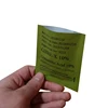 Laminated plastic 3 side seal packaging small herbal powder drink sachet for Germany company In GMP 100000 workshop