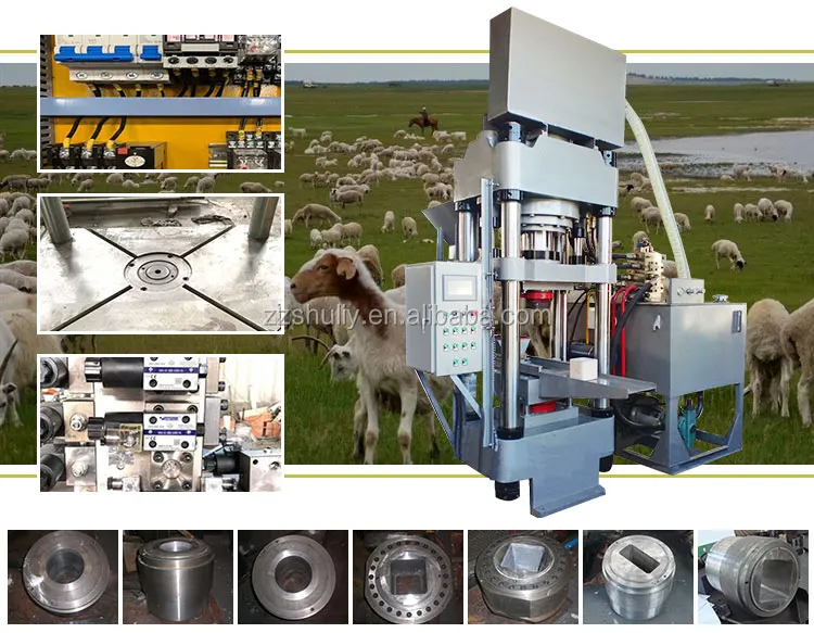 manufacturer salt mineral block lick cattle lick press making machine