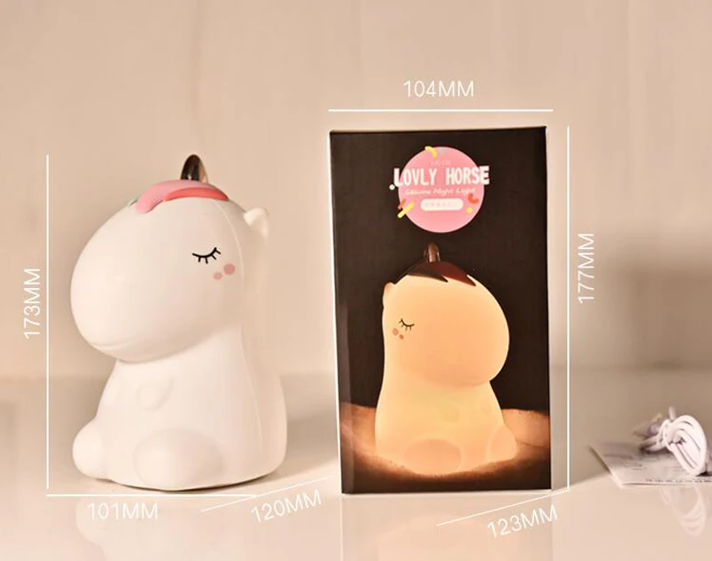 Baby Night Light Nightlights for Children Nursery Lamp Night Light for Kids/Girls/Boys Cute Baby Lamp