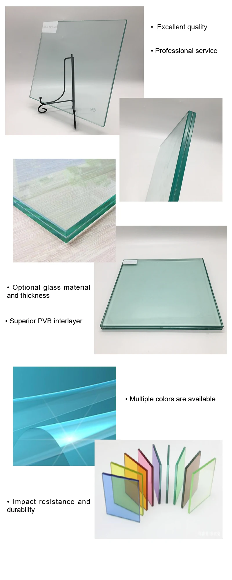 Factory Tempered Laminated Glass Construction Max Size Security Ultra ...