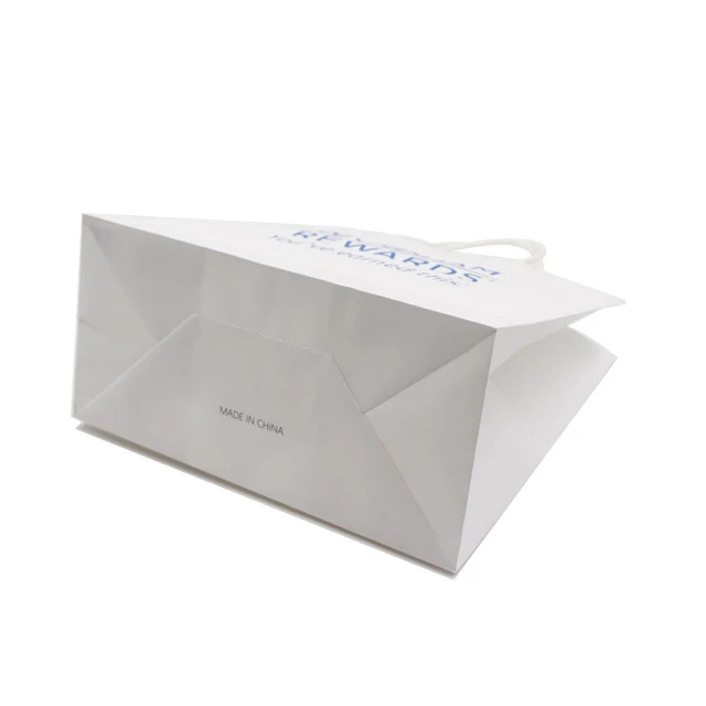 Ecofriendly kraft paper bags private label paper bag with flexo