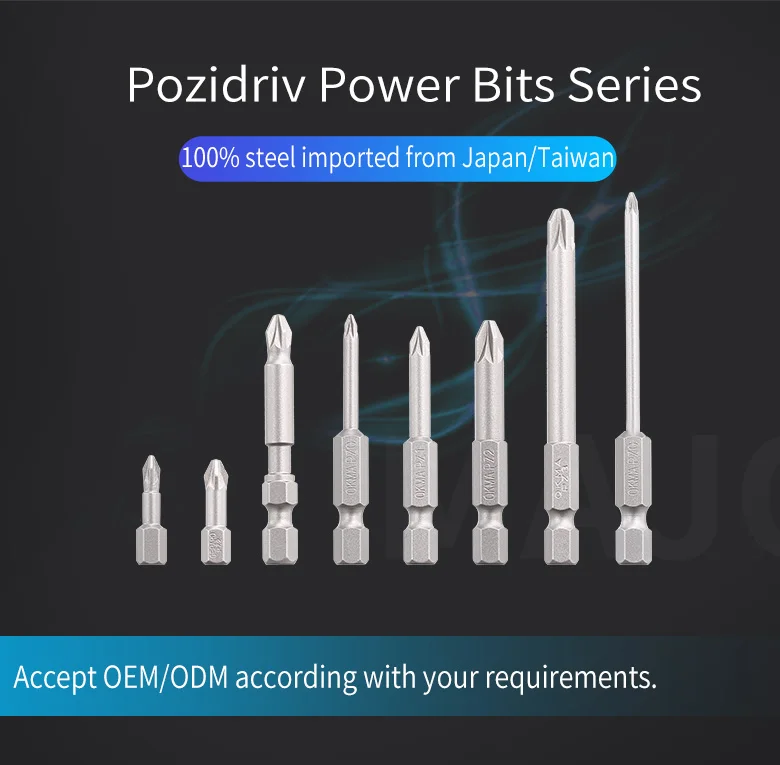 Okma Factory Sale Screw Driver Bits High Quality Durable Screwdriver