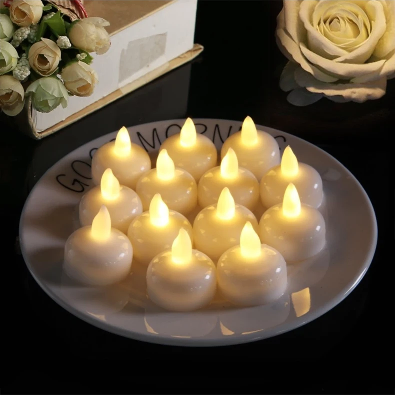 Floating Tealight Candles Water Activated Sensor Led Tealight Buy