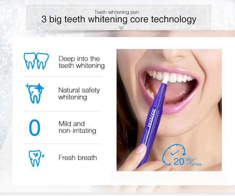 Onuge bright white teeth whitening strips