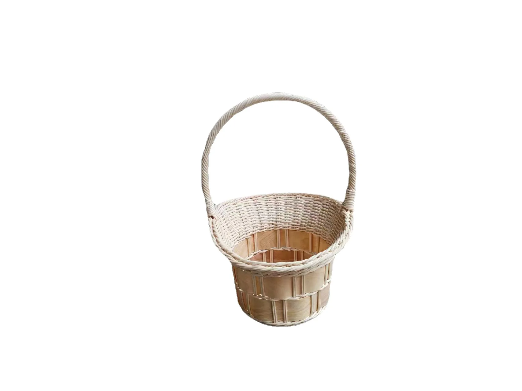 Fulai Natural Woven Gift Basket With Handles Rattan Gift Basket Buy