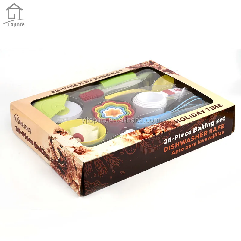 Kitchen Complete Kids Cooking And Baking Utensils Gift Set For Kids