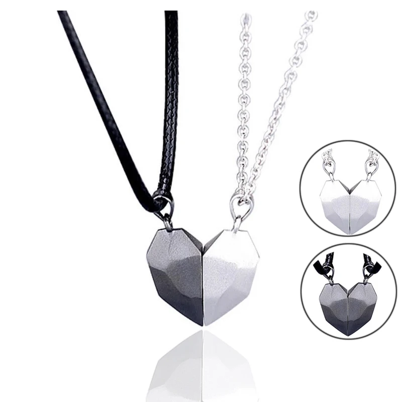 Matching Necklaces for Couples Jewelry for Him and Her, Magnetic Love Heart Pendant Necklace for Couples, Romanti, White/black/mix
Matching Necklaces for Couples Jewelry for Him and Her, Magnetic Love Heart Pendant Necklace for Couples, Romanti, White/black/mix