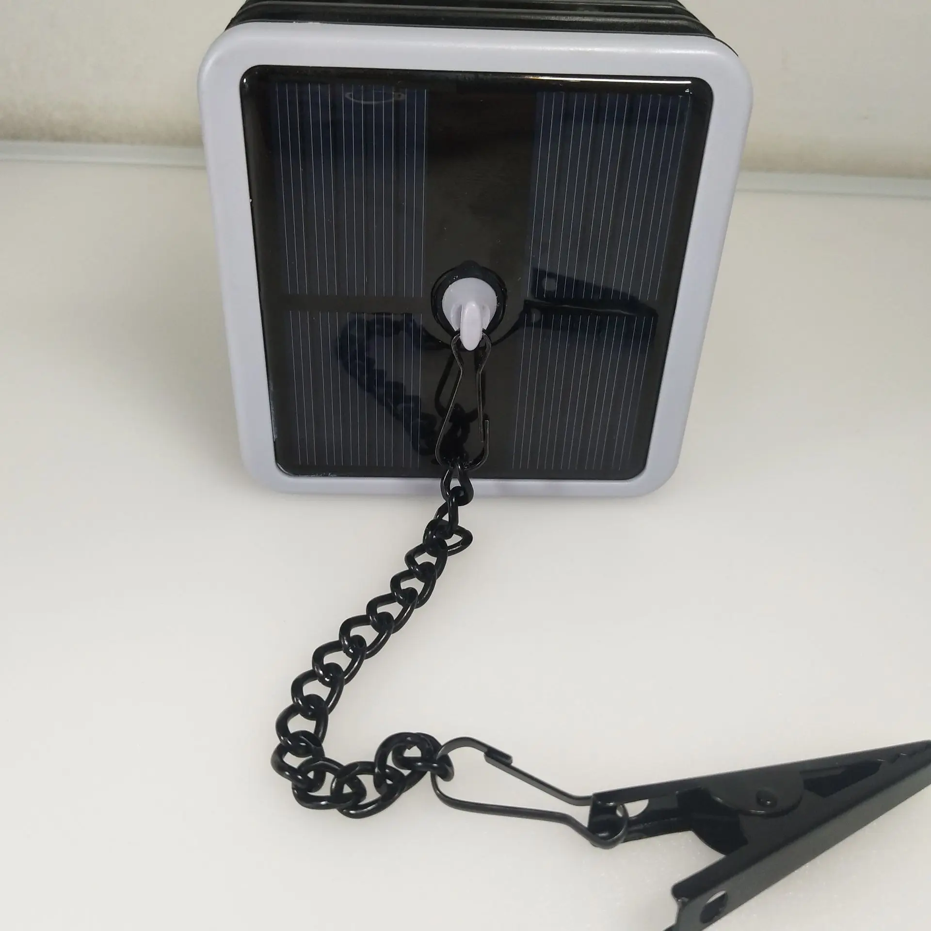 Outdoor Waterproof Garden Courtyard Solar Hanging Flame Lantern Lamp Landscape Lights LED