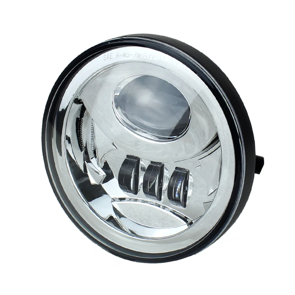 Replacement For Toyota Tacoma 2005-2011 Chrome Front LED Bumper Fog Light Lamps