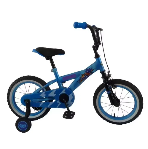 product hot sale new design steel frame single speed 12 wheels training wheels kids bike 5 7 years 75kg load capacity-1