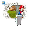 Multifunctional wide format printers for sale uv curable paint 3.2m print width wallpaper printer wall decoration