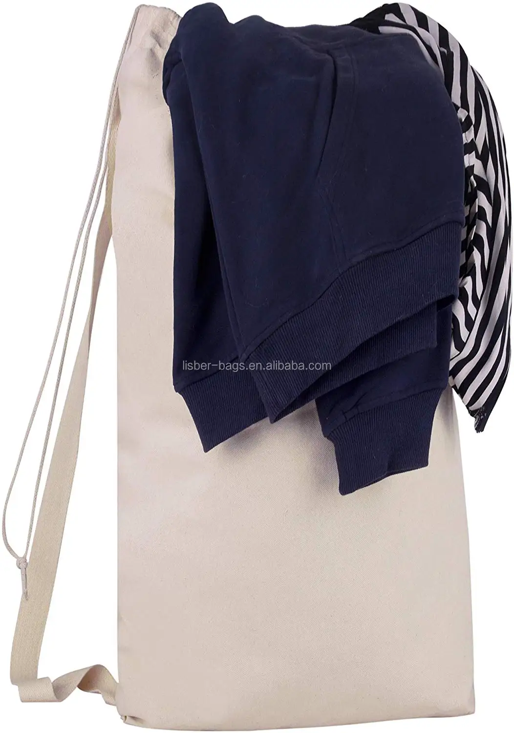 Buy Cotton Canvas Laundry Bag with Handles