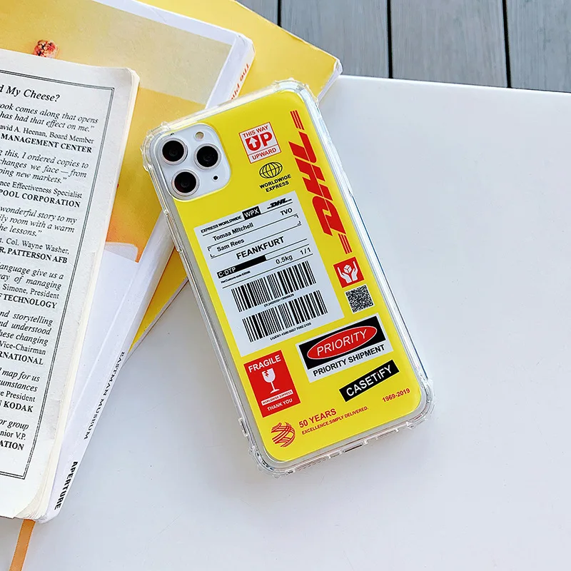 Luxury Soft DHL phone case For Iphone 11 XS max 8 plus Silicone Phone Cover DHL Coque Cases