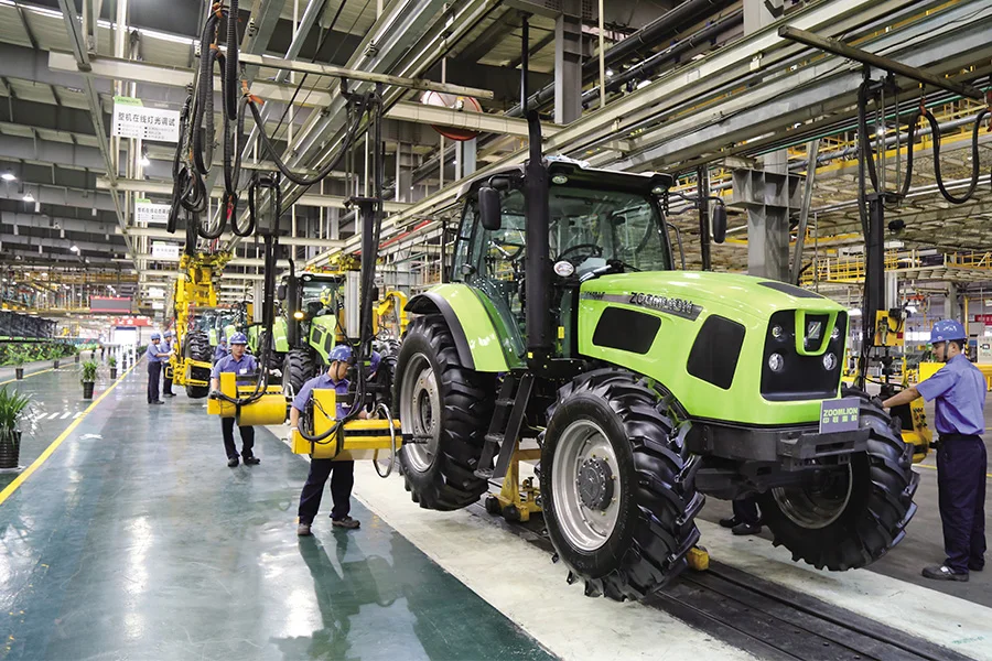 Zoomlion Wheeled Tractor Agricultural Machinery Cheap 90110hp Farming