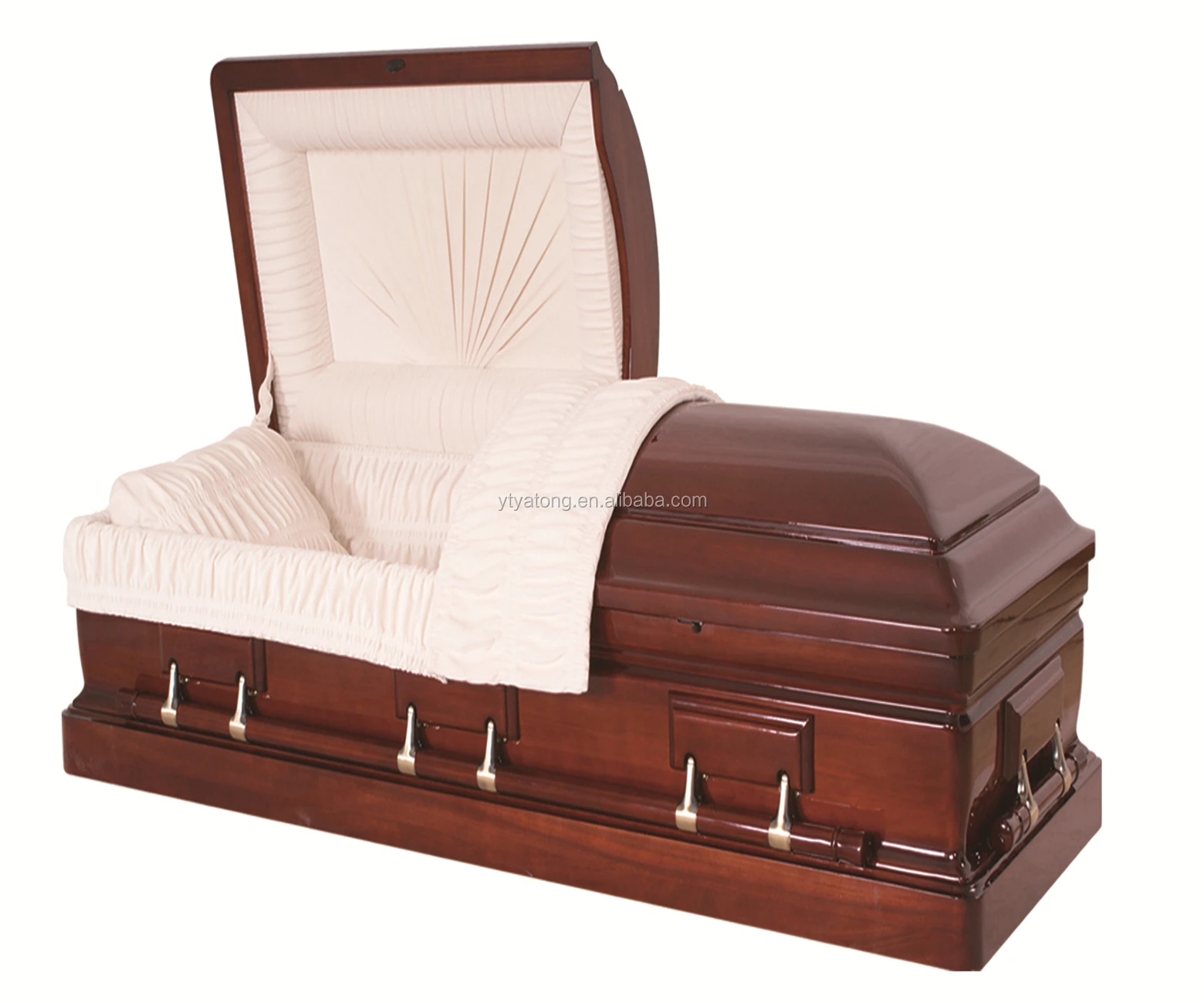 American Style Metal And Wooden Casket For Burial And Cremation Buy Burial Metal Casket,Burial