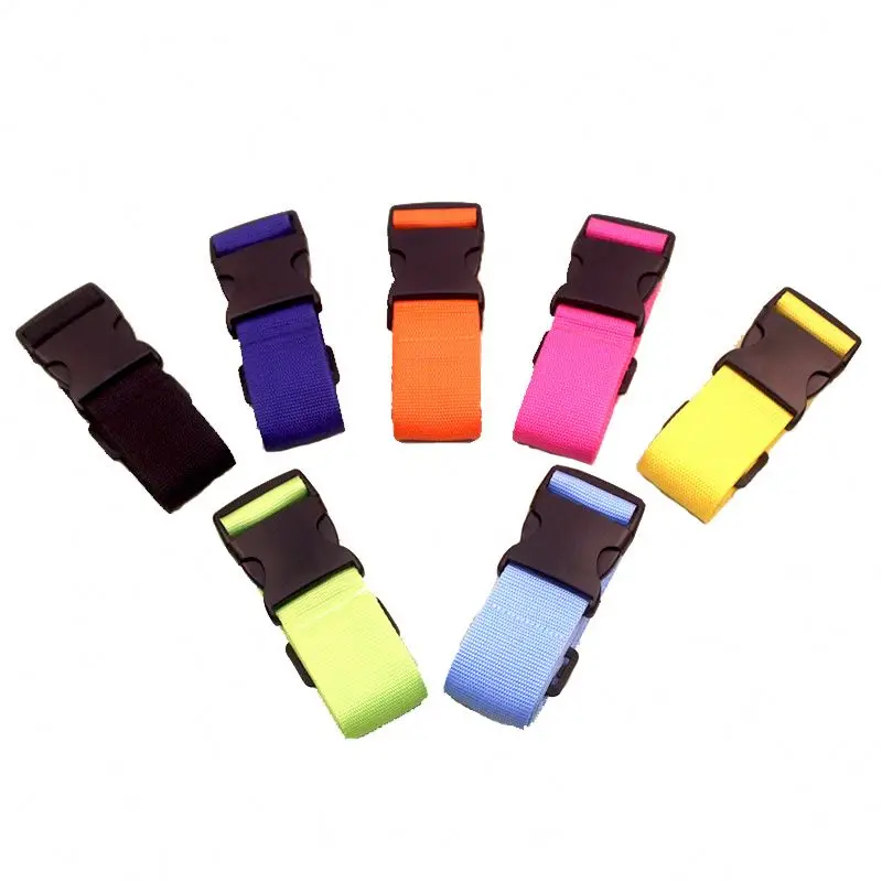 Wholesale Custom Logo Adjustable Travel Luggage Strap Luggage Belt