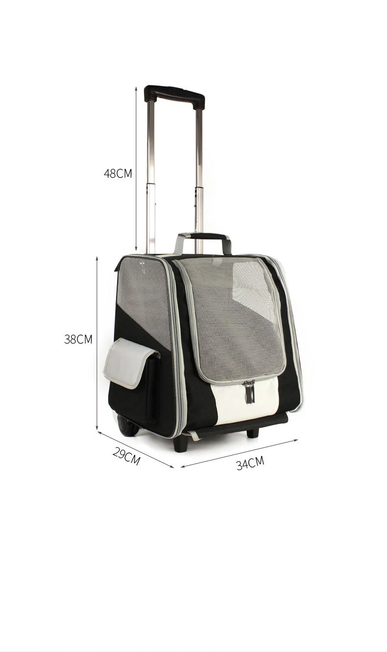 Katzentransportbox Mit Radern Oem Travel Dog Cat Backpack Pet Front