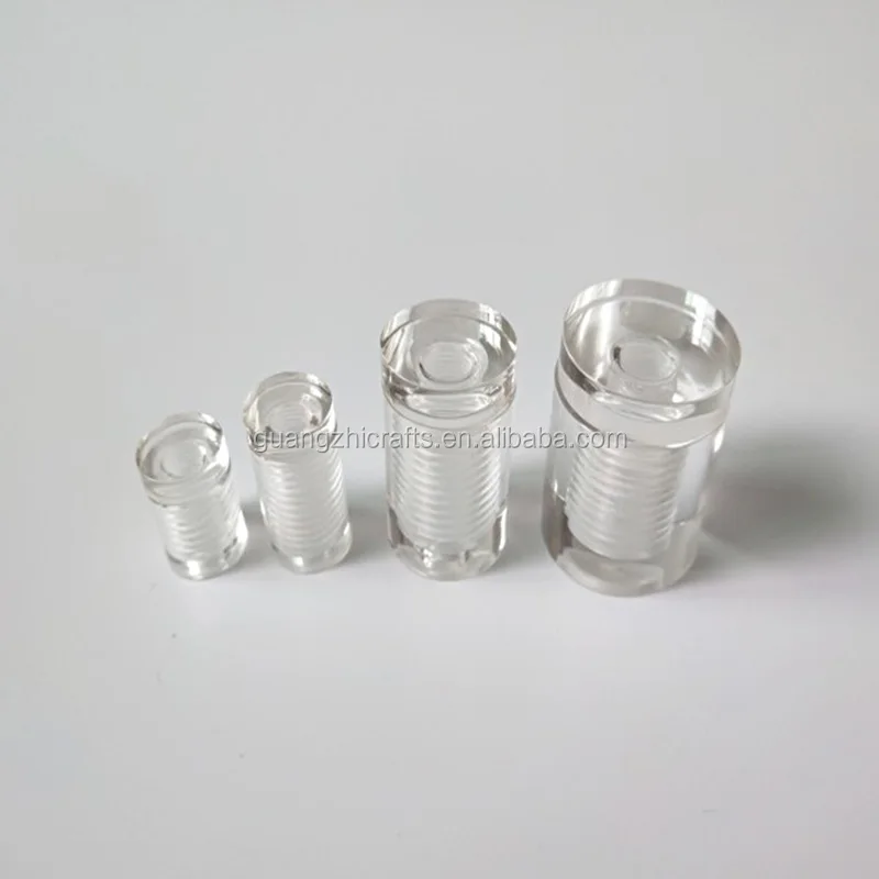25mm (1) Diameter Clear Acrylic Spacer for Sign/Panel Standoff