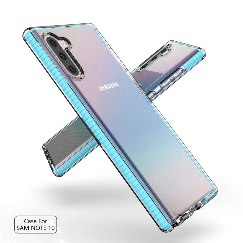 Soft Clear Phone Case for Samsung Note 10 S10e S10 S11 Plus A70 A50 Case for iPhone 11 / 11 Pro Case