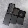 Custom luxury black paper packaging wallet gift box for different sizes