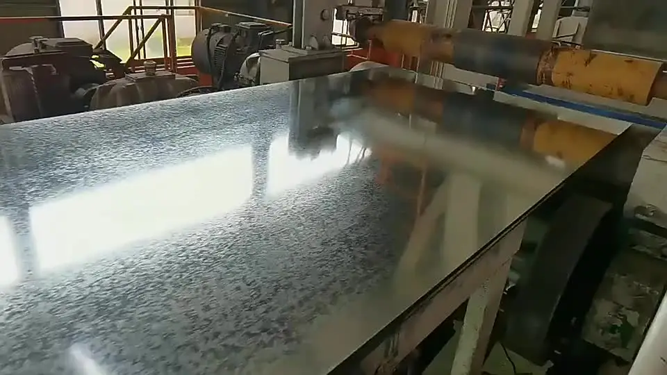 Manufacturer Galvanized Steel Sheet 24 Gauge Galvanized