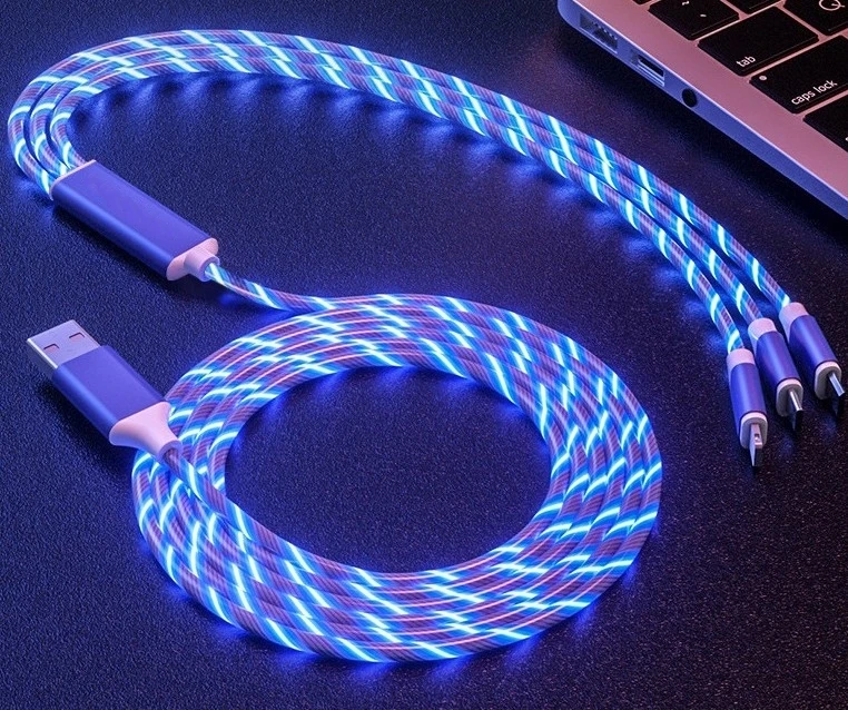 Quality Primacy Light Magnetic Mobile Phone Charger Cable Fast Usb Charger Data Cable Line - ANKUX.COM