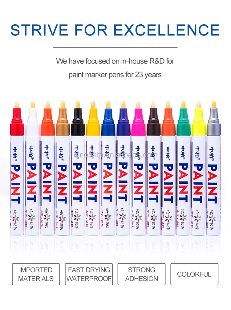 Sipa Sp110 Quick Dry Paint Marker Pen Sunscreen Uv Resistant High ...