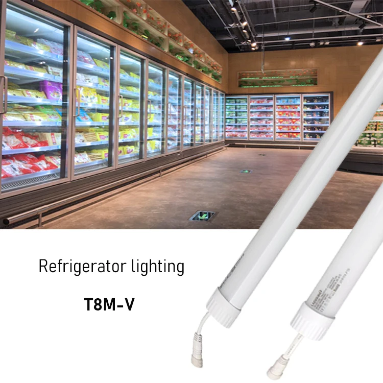 IP67 Waterproof PC cover 20W High Voltage t8 refrigerator lighting led freezer light