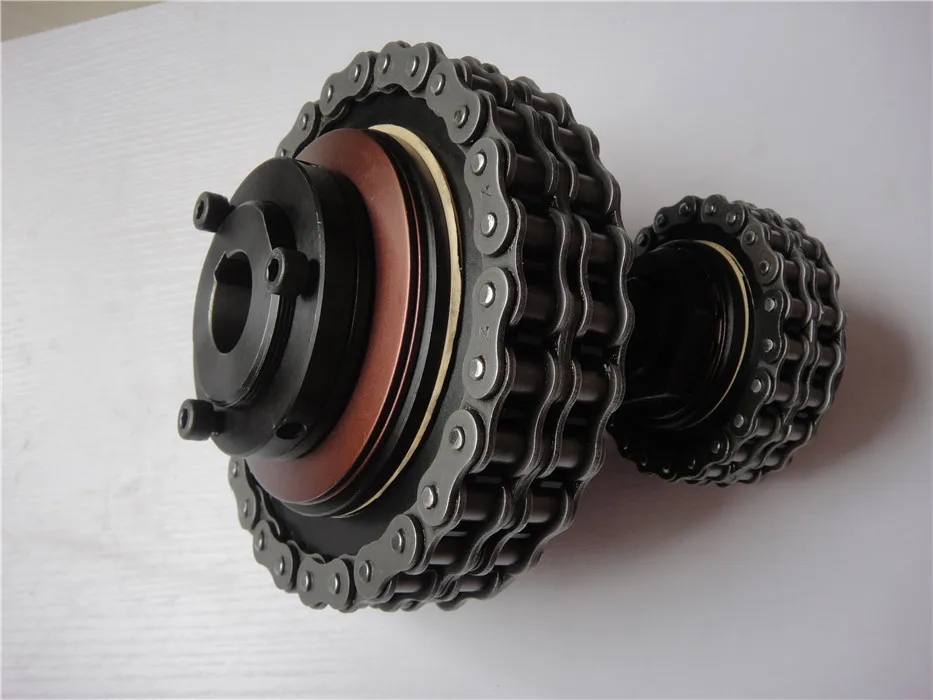 Mechanical Shaft Torque Limiter With Sprocket Chain Torque Limiting Coupling Friction Torque