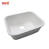 Italian style solid surface kitchen sink