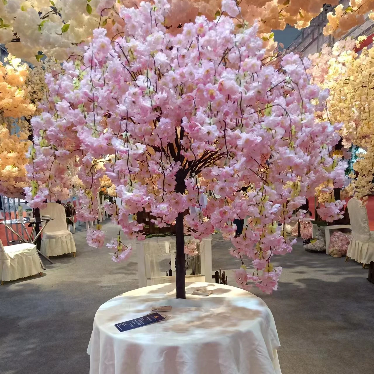 White Artificial Cherry Blossom Tree Artificial Wedding Tree Wedding