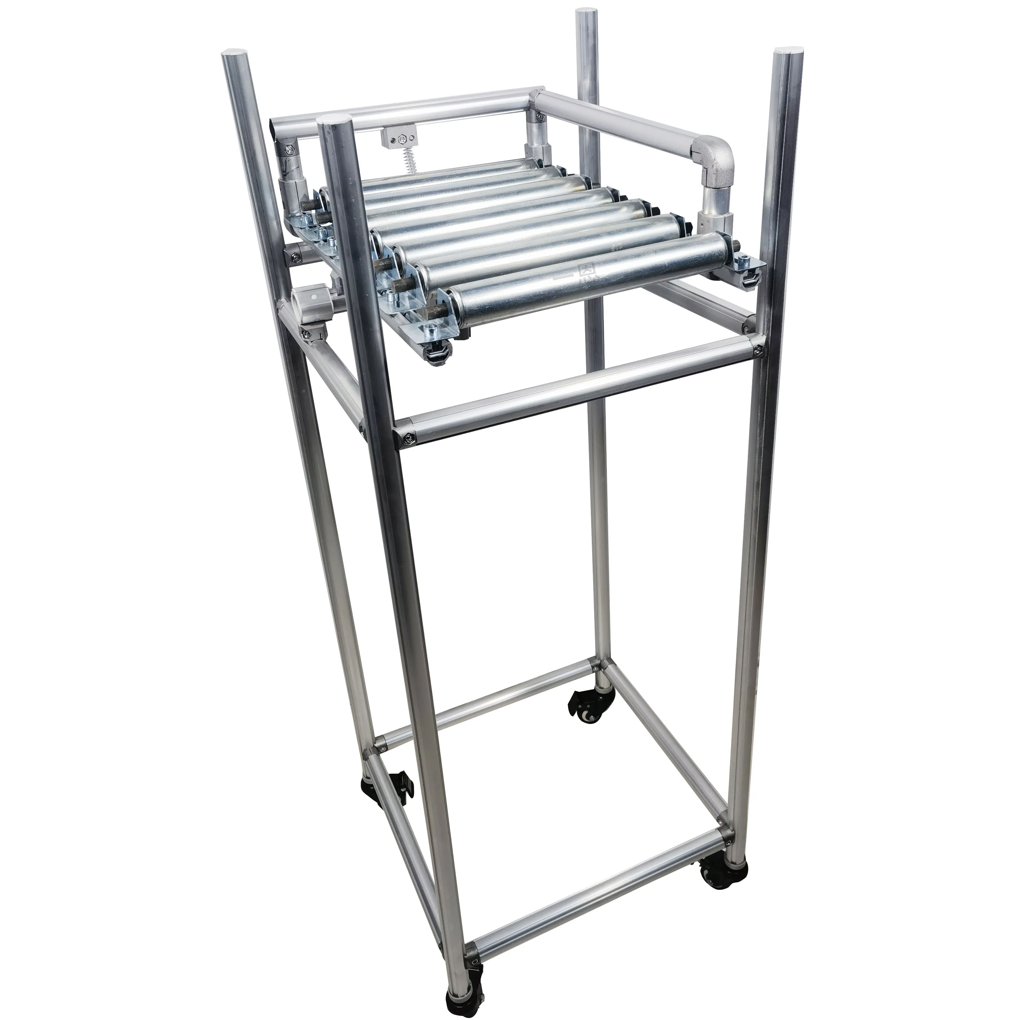 product 90 degree corner rack right angle turning smooth flow shelving lcia low cost automation third generation lean pipeline rod alloy-15