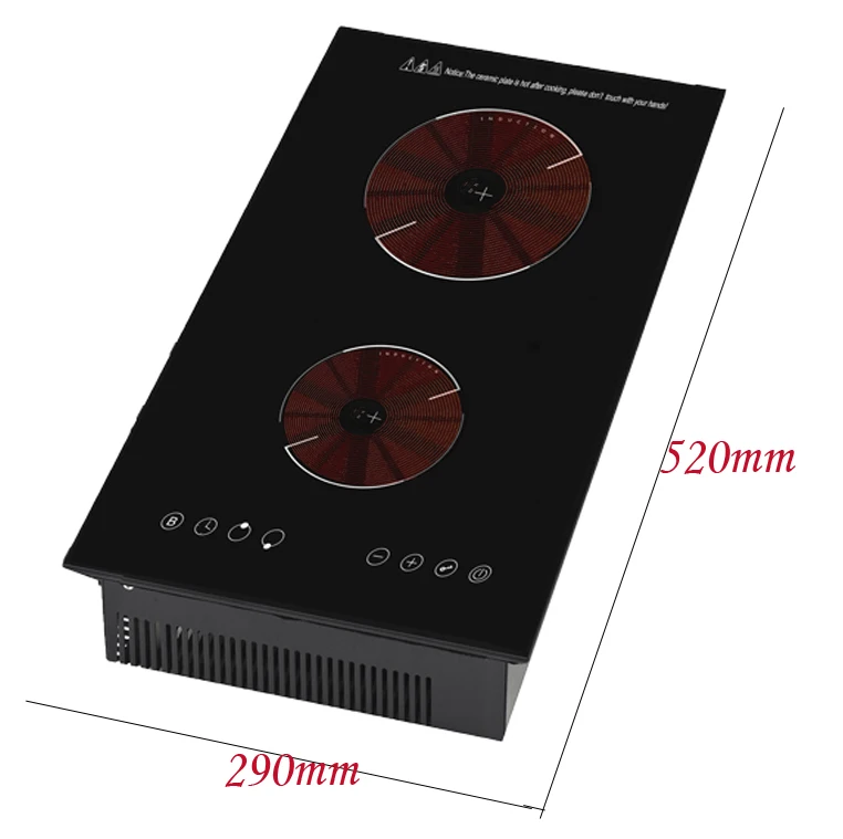 Electric Hot Plate Built-in Electric Hob 1 2 3 4 Burners Induction ...